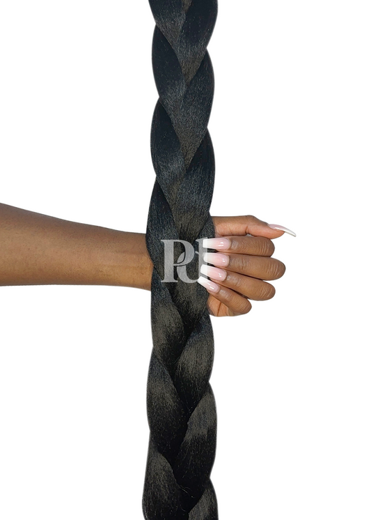 jumbo braiding hair - black