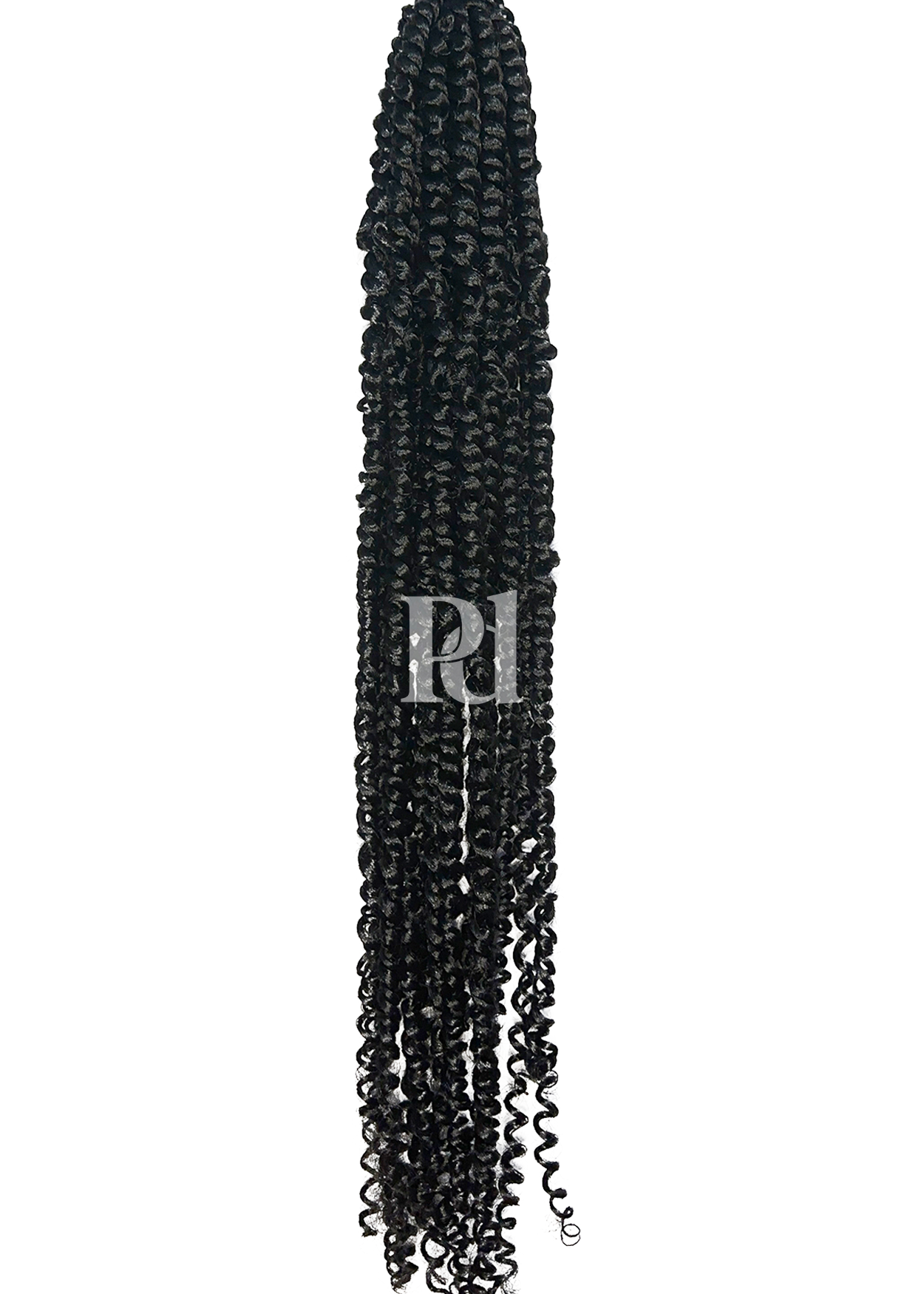 crochet passion twists - black