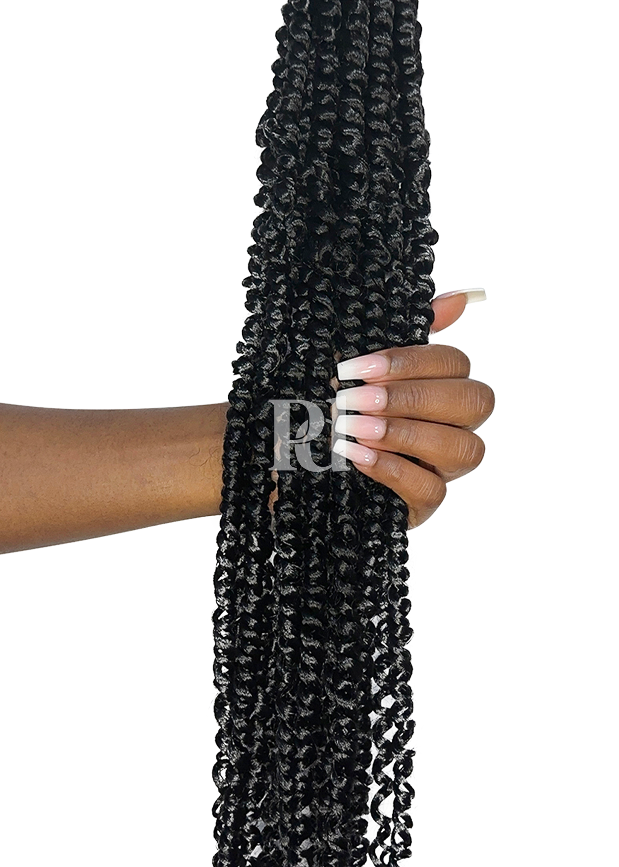 crochet passion twists - black